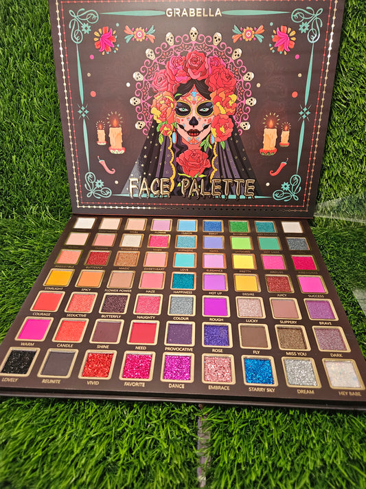 face palette 63 colores