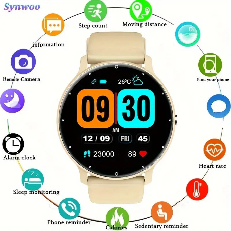 RELOJ INTELIGENTE CARATULA CIRCULAR