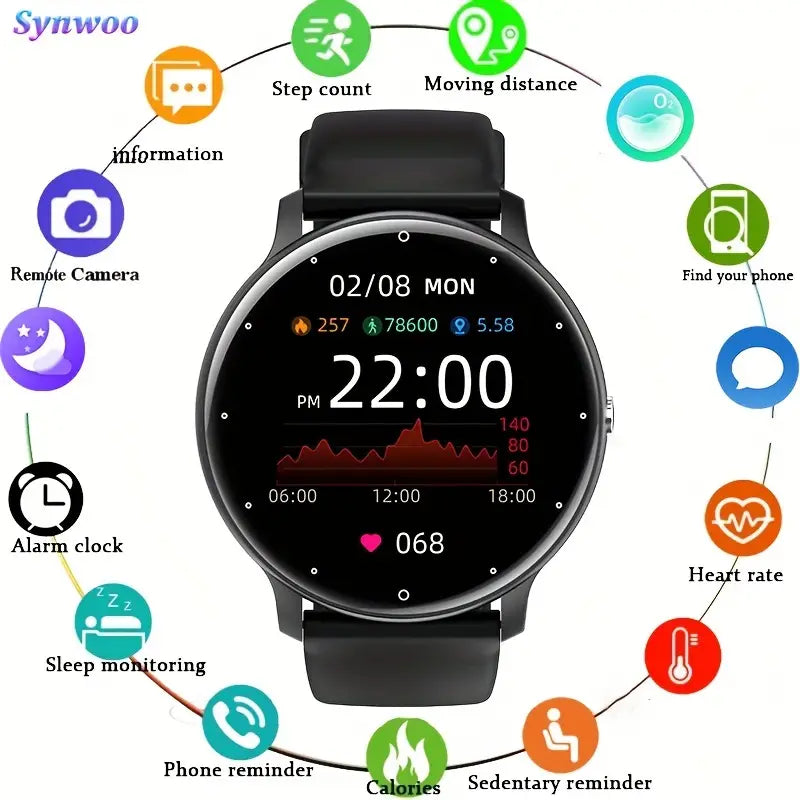 RELOJ INTELIGENTE CARATULA CIRCULAR