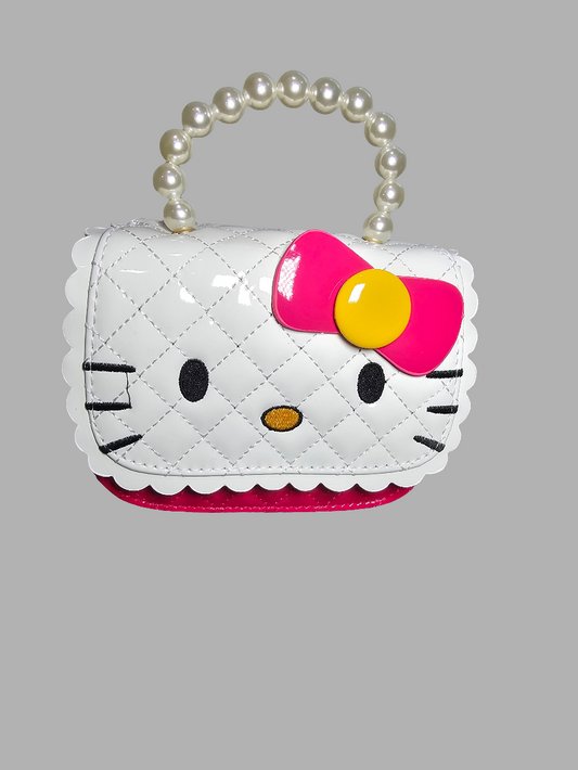 bolso para niñas Hk con perlas