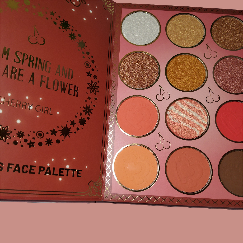 KEVIN Y COCO 82 COLORES FACE PALETTE CHERRY GIRL